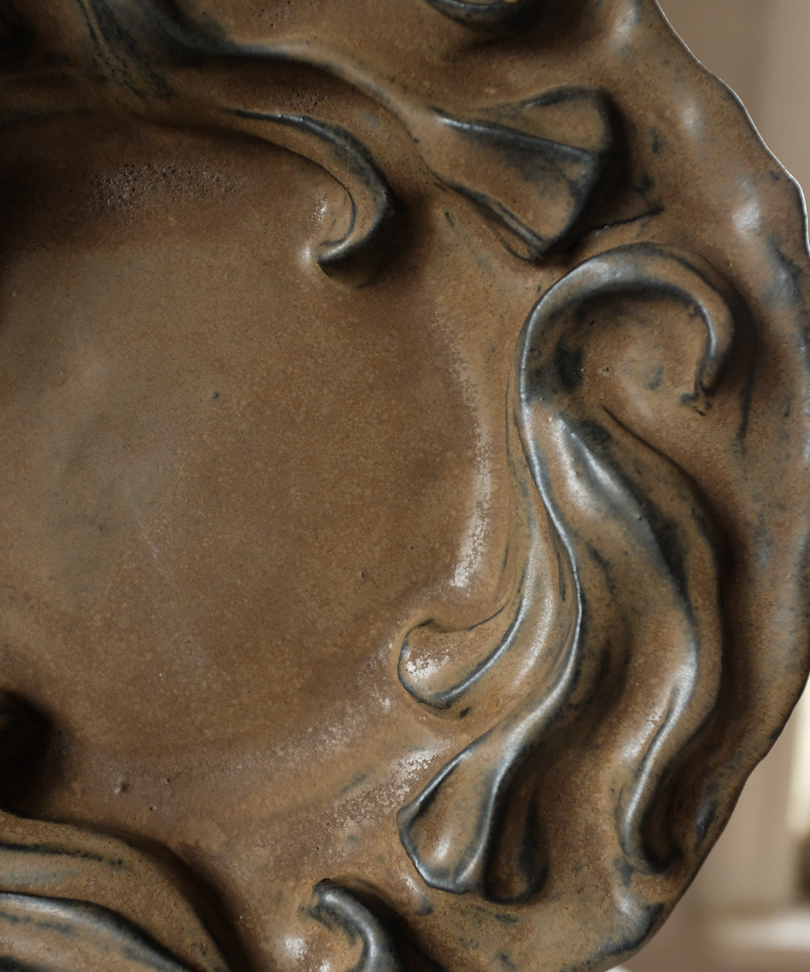 The Floral Collection - Large Bowl - Brown