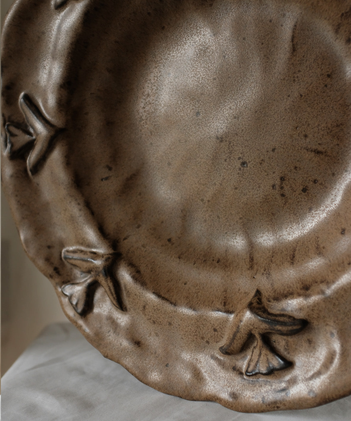 The Floral Collection - Large Bowl - Brown