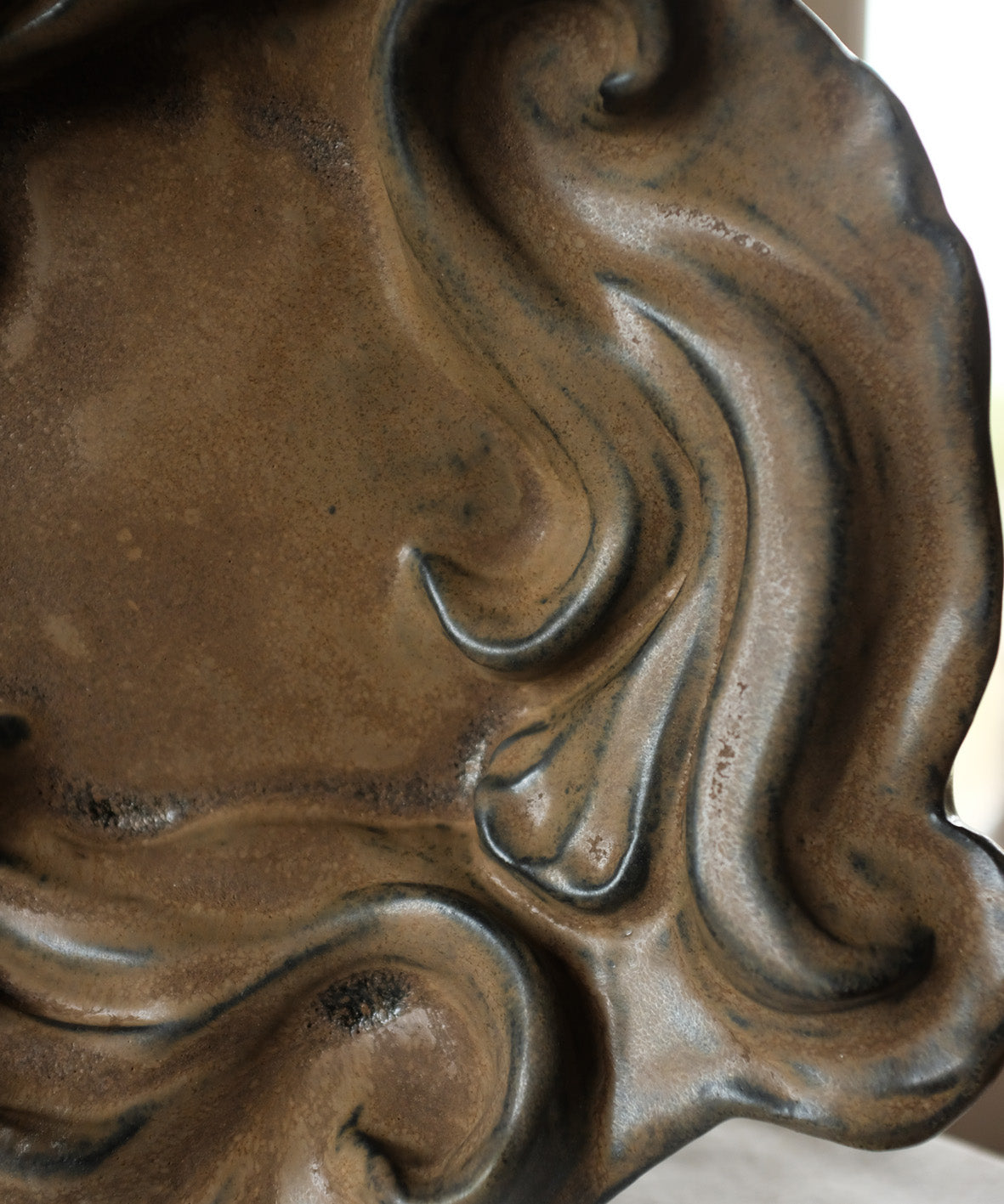 The Floral Collection - Massive Tray - Brown
