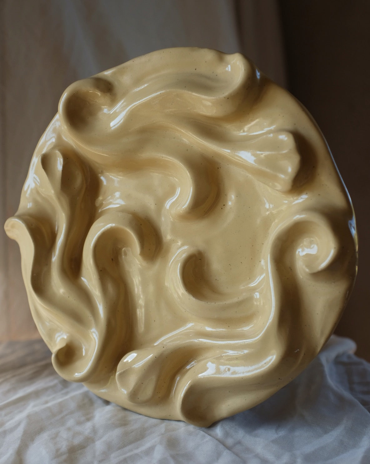 The Floral Collection - Plate - Butter