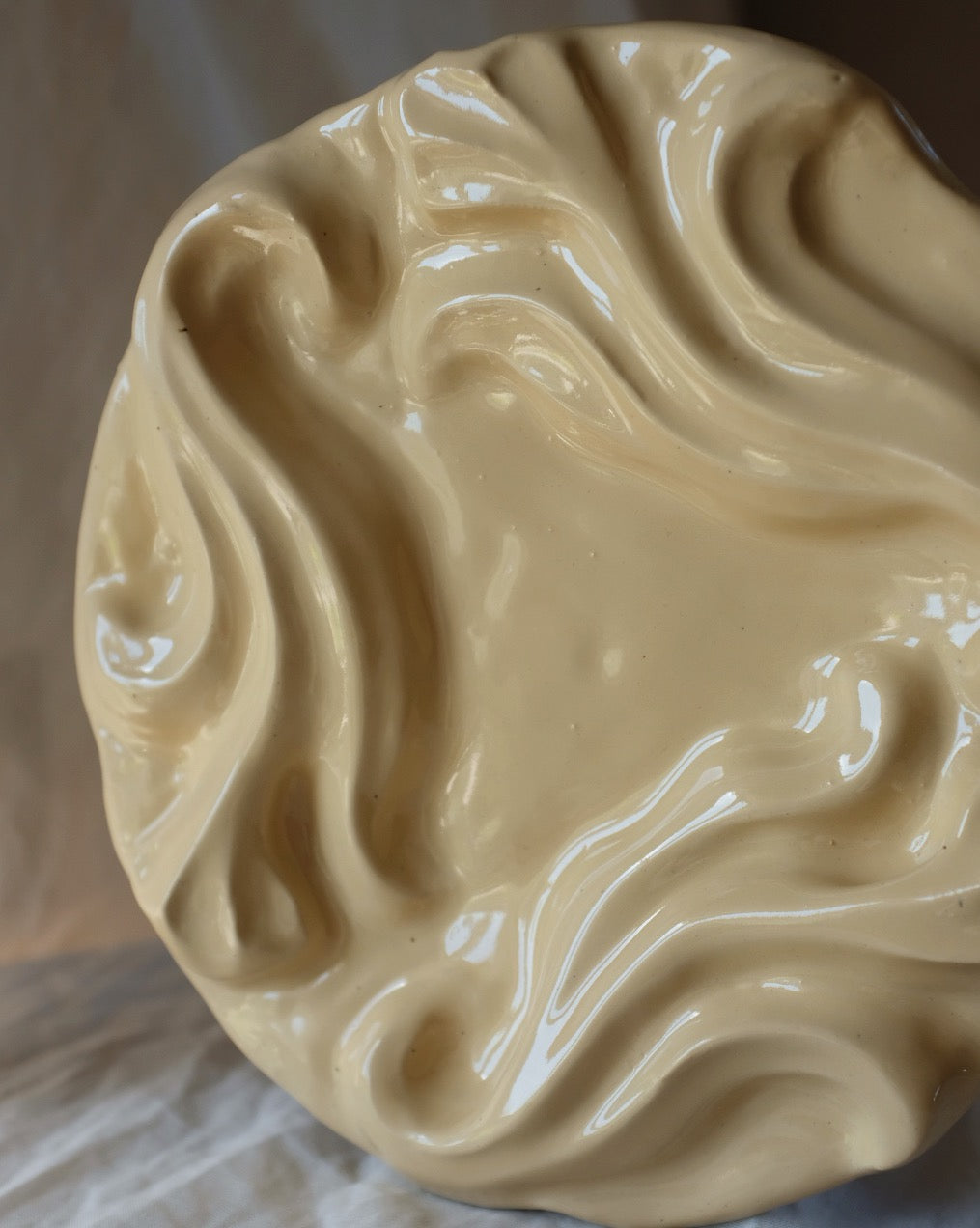 The Floral Collection - Plate - Butter