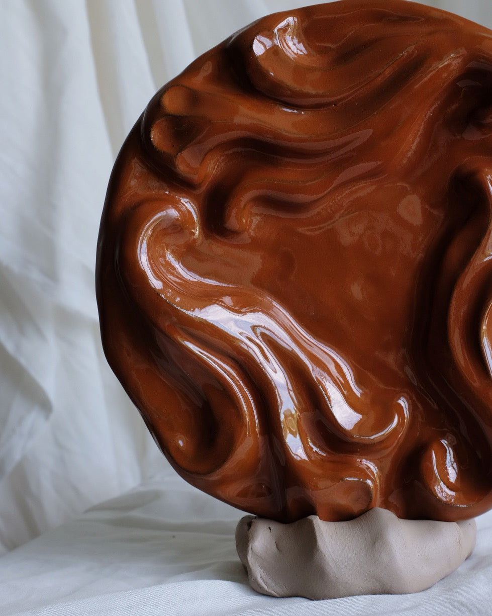 The Floral Collection - Plate - Sand