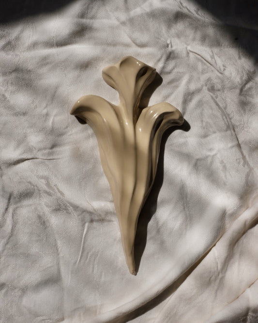 The Floral Collection - Wall Piece - Cream