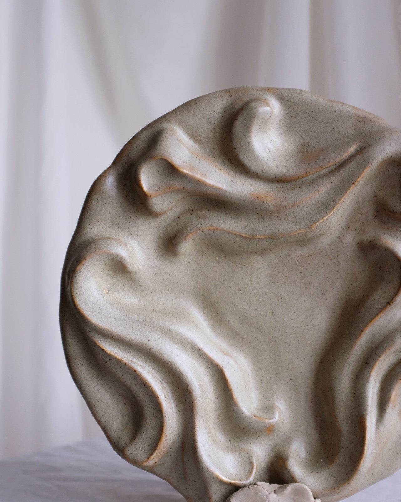 The Floral Collection - Plate - Sand