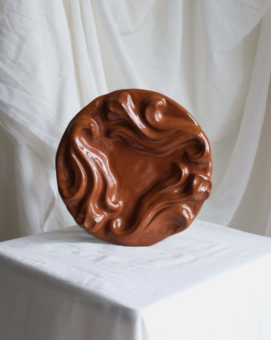 The Floral Collection - Plate - Chestnut