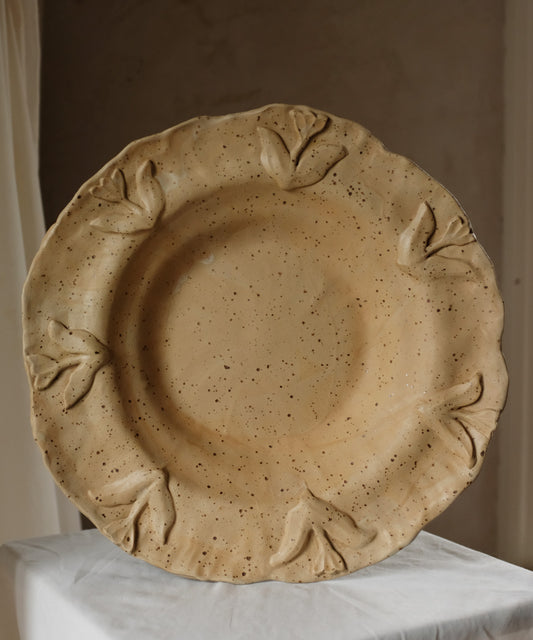 The Floral Collection - Bowl - Beige