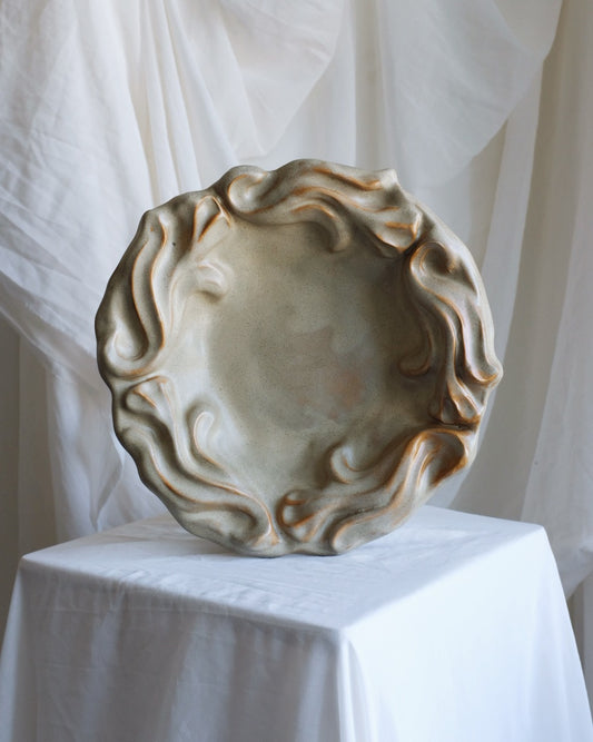 The Floral Collection - Massive Tray - Sand