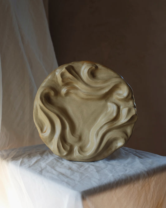 The Floral Collection - Plate - Sand