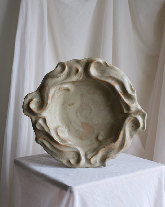 The Floral Collection - Massive Tray - Sand