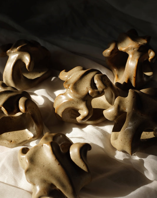 The Floral Collection - Napkin Holders - Sand