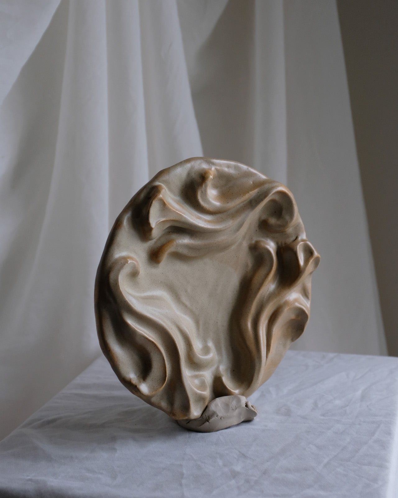 The Floral Collection - Plate - Sand