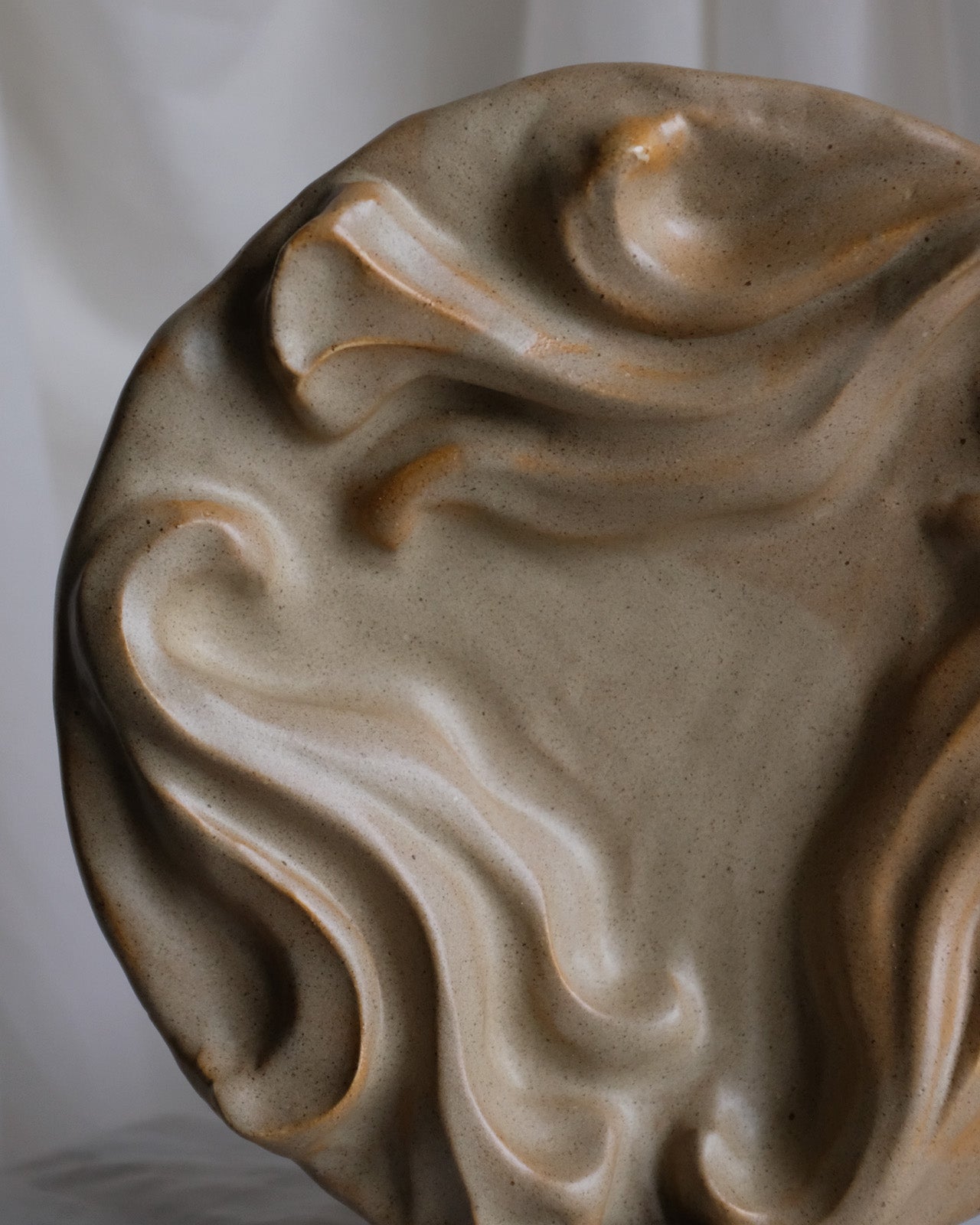 The Floral Collection - Plate - Sand