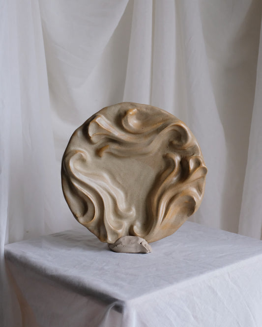 The Floral Collection - Plate - Sand