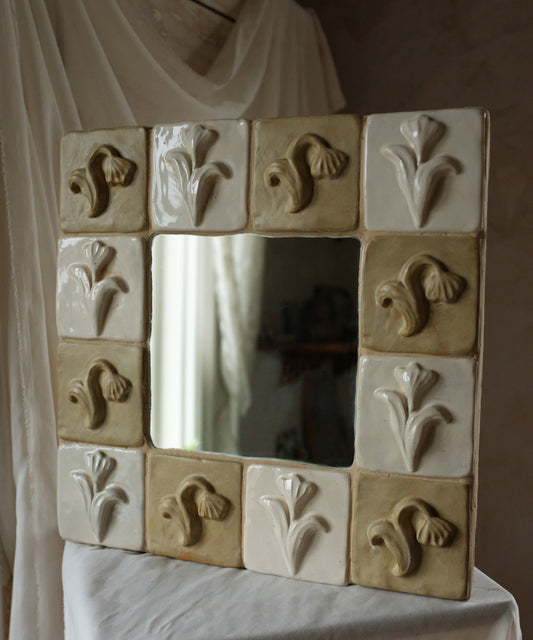 The Floral Collection - Mirror - Checkered
