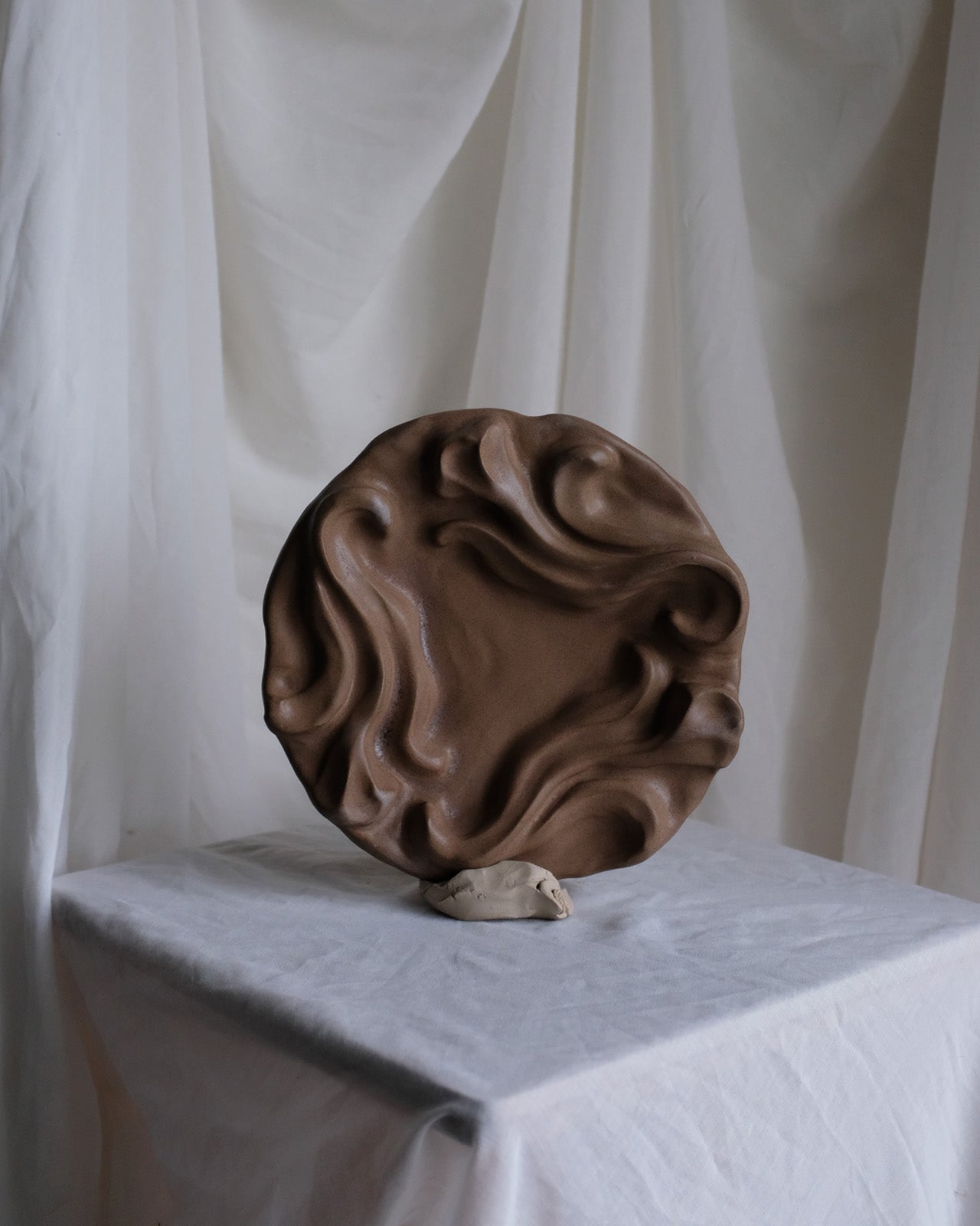 The Floral Collection - Plate - Cacao
