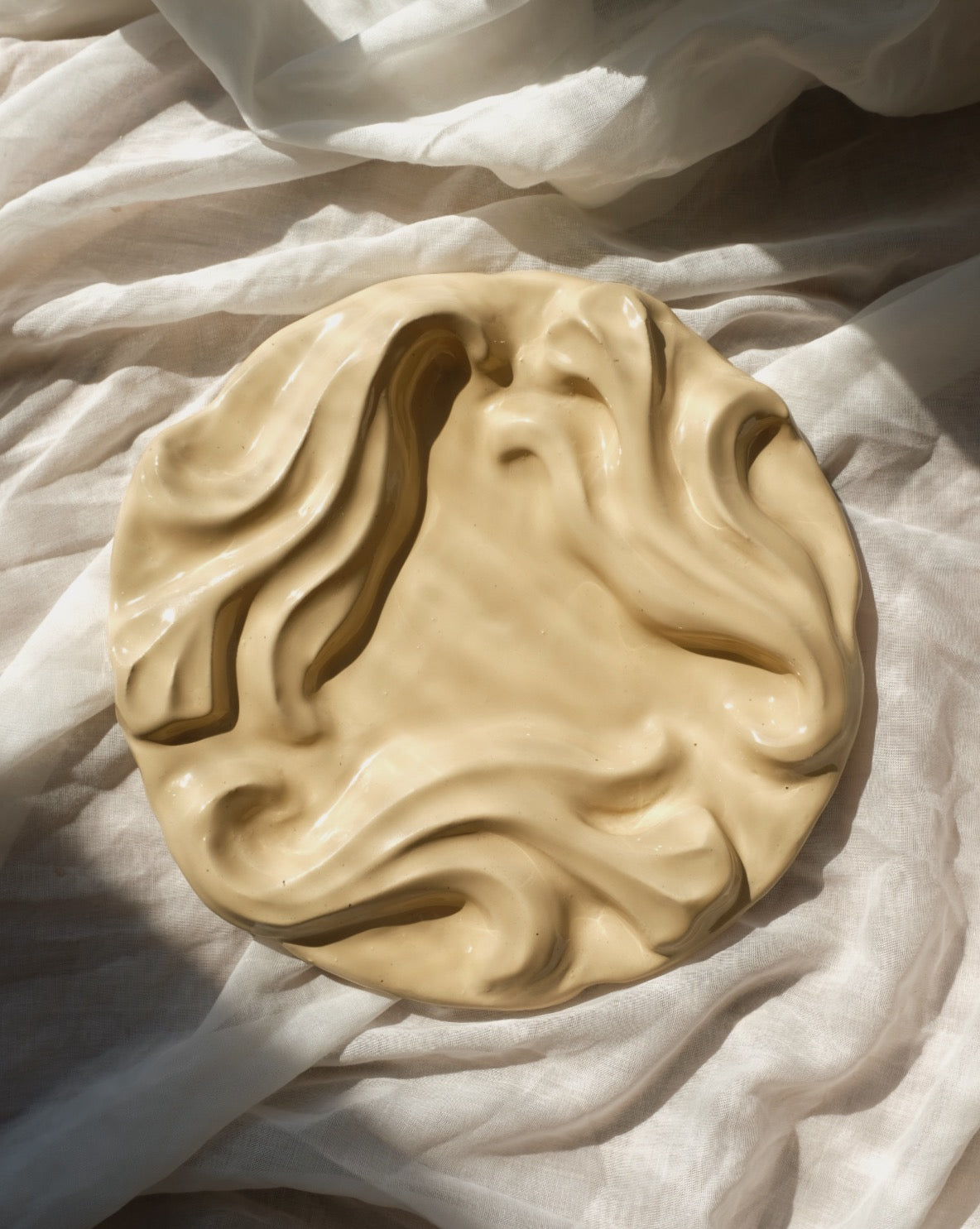 The Floral Collection - Plate - Butter